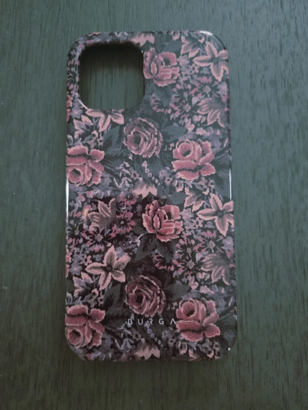 Burga NEW Woven Garden iPhone 12 Case Floral Tapestry NWT Dust Bag